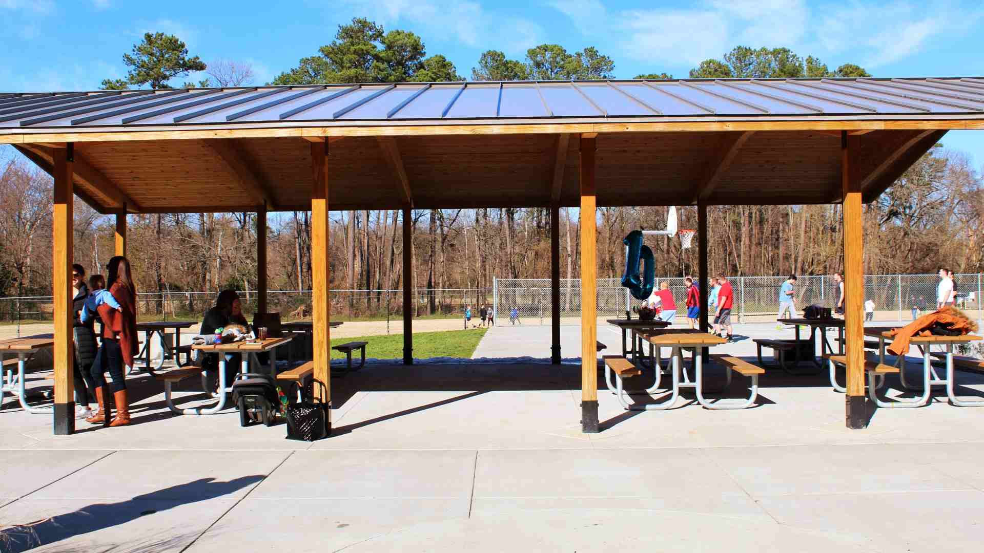 Kiwanis Park NC Picnic Shelter